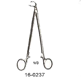MOYNIHAN TOWEL FORCEPS, SCREW JOINT 7 1/2 INCHES