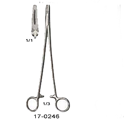 MASSON NEEDLE HOLDER STRAIGHT BROAD JAW, BOX JOINT 10 1/2 INCHES