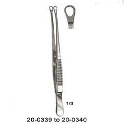 TUTTLE TISSUE FORCEPS 7 INCHES