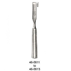 BRUN CHISEL 8MM WIDE 7Â½ INCHES (19CM)