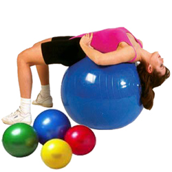 INFLATABLE EXERCISE BALLS STANDARD (POLYBAGGED)