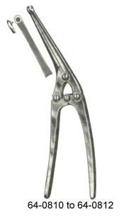 PAYR'S PYLORUS CLAMP WITH  GUIDE PIN SMALL 21CM