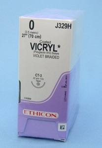 VICRYL VIO 70CM 0 CT-3 / FN2