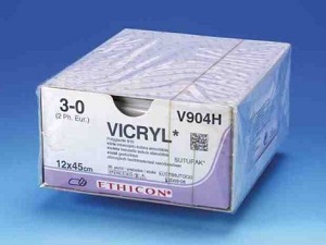 VICRYL VIO 3/0 12X45CM M2 NN