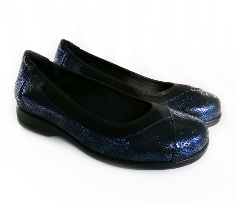 STEPCARE - Health Footwear: SC2021-9 Women (Metallic Blue)