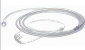 O2STAR OXYGEN NASAL CANNULA CURVED W CONNECTION TUBE 2.1M, DISPOSABLE