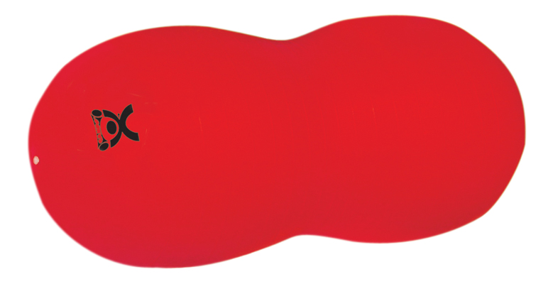 CANDO INFLATABLE EXERCISE SADDLE ROLL - RED - 28" DIA X 47" L (70 CM DIA X 120 CM L)