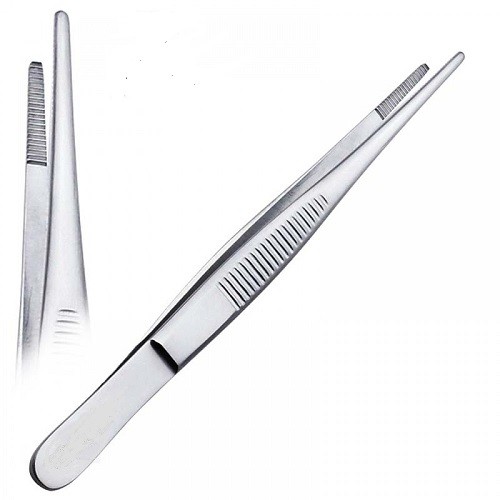 STANDARD DISSECTING FORCEPS SERRATED 13 CM