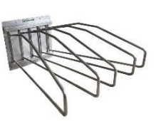 5 LEAD APRON HANGER WALL MOUNTED 5 ARMS