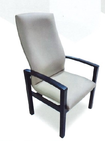 VISITOR CHAIR - RUBBER WOOD (MS-4400-AW)