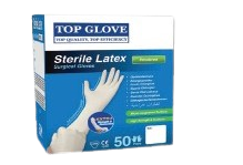 LATEX SURGICAL GLOVES POWDERED