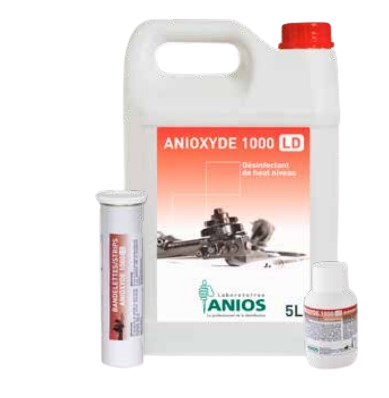 ANIOXYDE 1000LD 5L AND BANDELETTES ANIOXYDE 1000LD (50 TEST STRIPS)