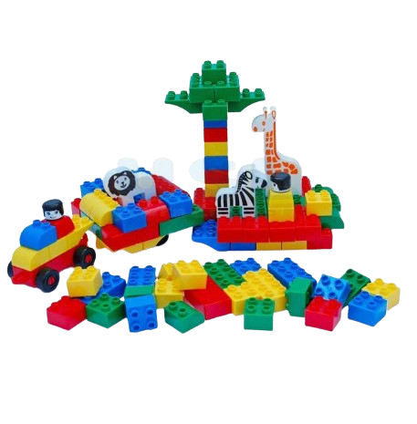 ANIMALS CONSTRUCTION BLOCKS (+-120PCS)