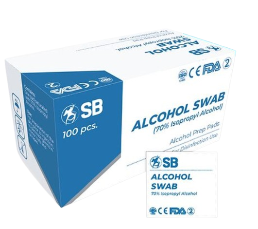 ALCOHOL SWAB (70% ISOPROPYL ALCOHOL) 