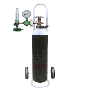OXYGEN CYLINDER 1.4 WITH STAND 