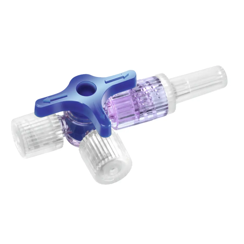 DISCOFIX 3-WAY STOPCOCK BLUE